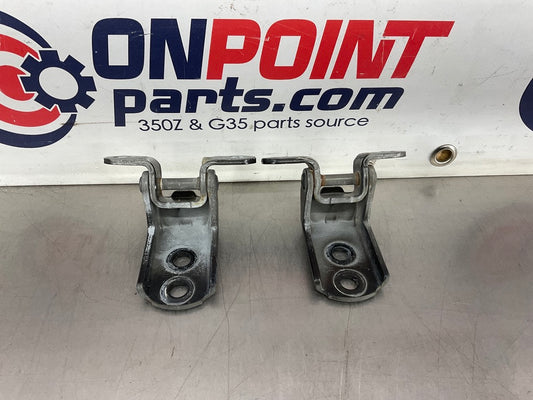 2010 Nissan 370Z Driver Left Door Hinges 80400 80401 OEM 24BBBDA - On Point Parts Inc