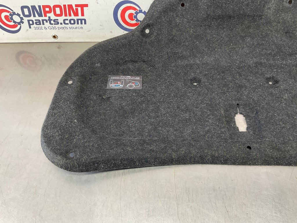 2003 Infiniti G35 Trunk Lid Liner 84966 OEM 13BEWE9 - On Point Parts Inc