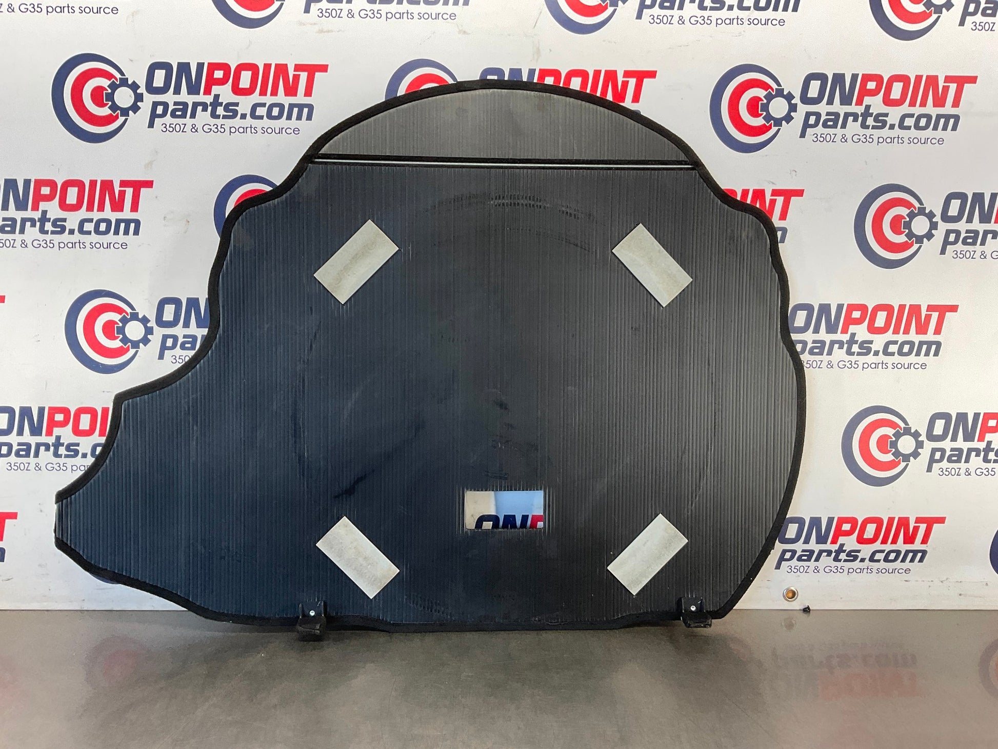 2004 Nissan 350Z Convertible Rear Trunk Spare Tire Cover Subfloor OEM 14BEQE9 - On Point Parts Inc