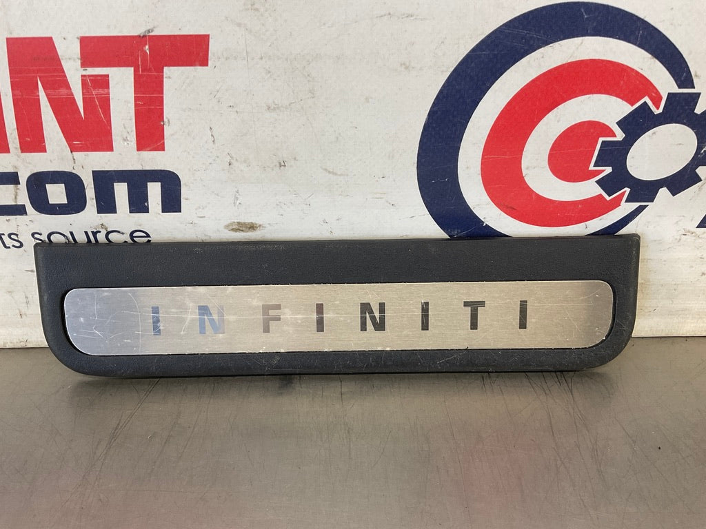 2008 Infiniti G35 Driver Left Rear Door Threshold Kick Plate Trim OEM 13BC4E7 - On Point Parts Inc