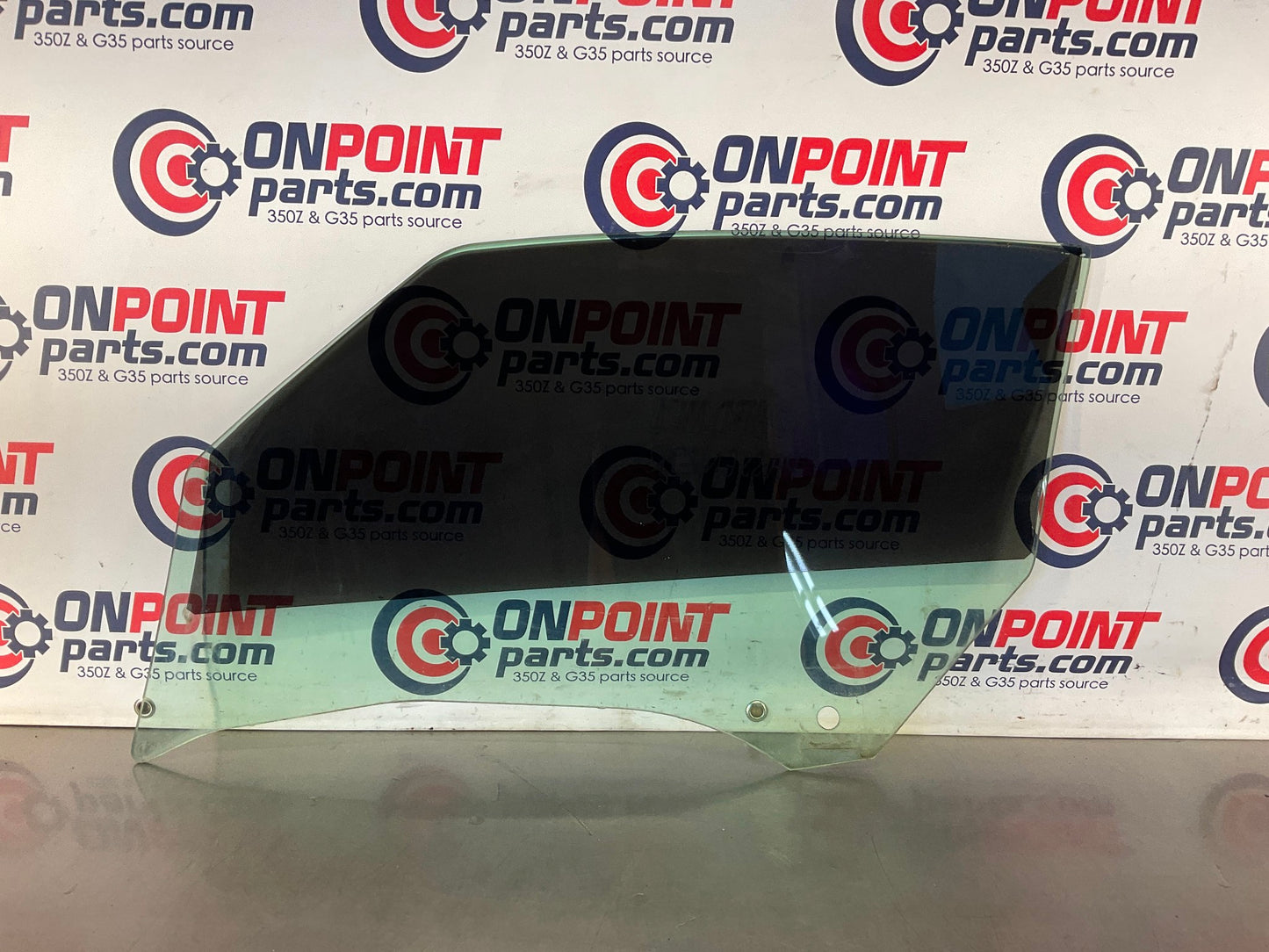 2012 Nissan 370Z Passenger Right Tinted Window Glass OEM 24BDME1 - On Point Parts Inc