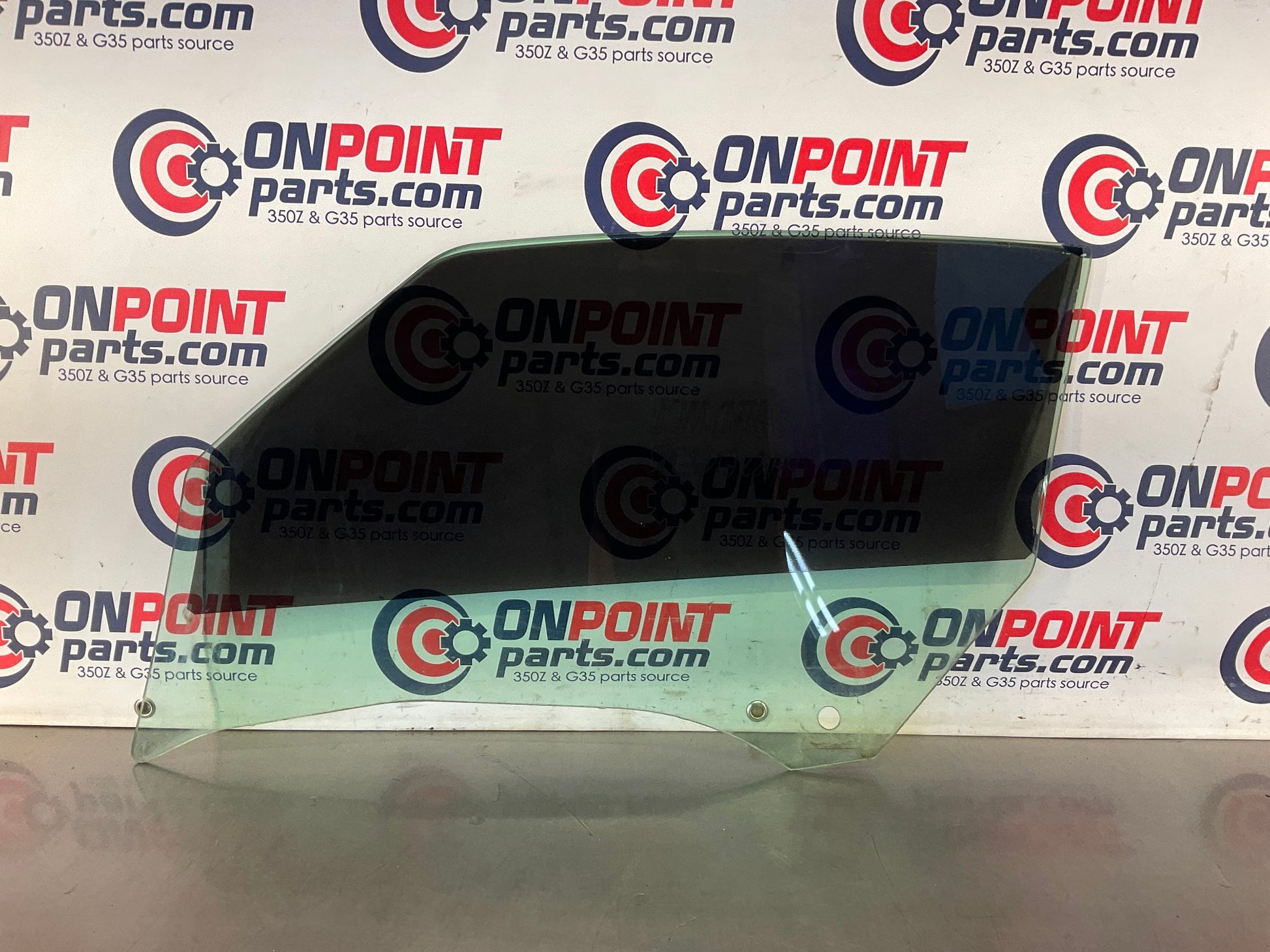 2012 Nissan 370Z Passenger Right Tinted Window Glass OEM 24BDME1 - On Point Parts Inc