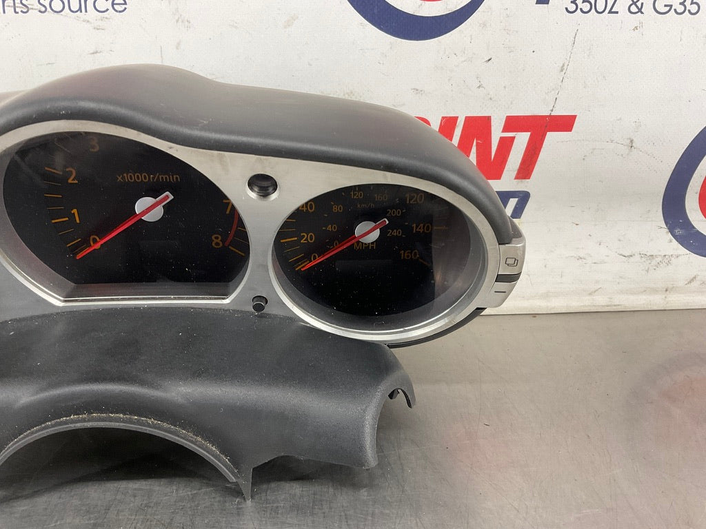 2004 Nissan 350Z Speedometer Instrument Gauge Cluster 70k Automatic OEM 14BEQEA - On Point Parts Inc