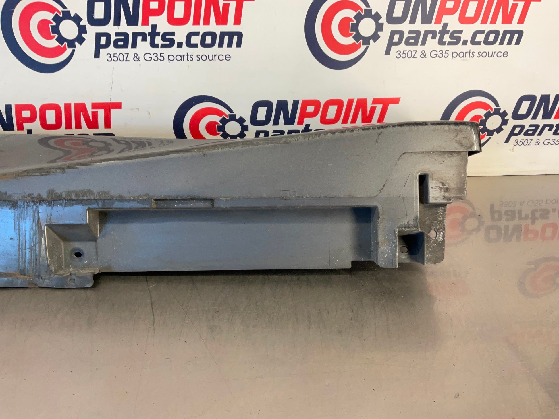 2012 Nissan 370Z Driver Left Rocker Panel Side Skirt 76851 OEM 24BDME5 - On Point Parts Inc