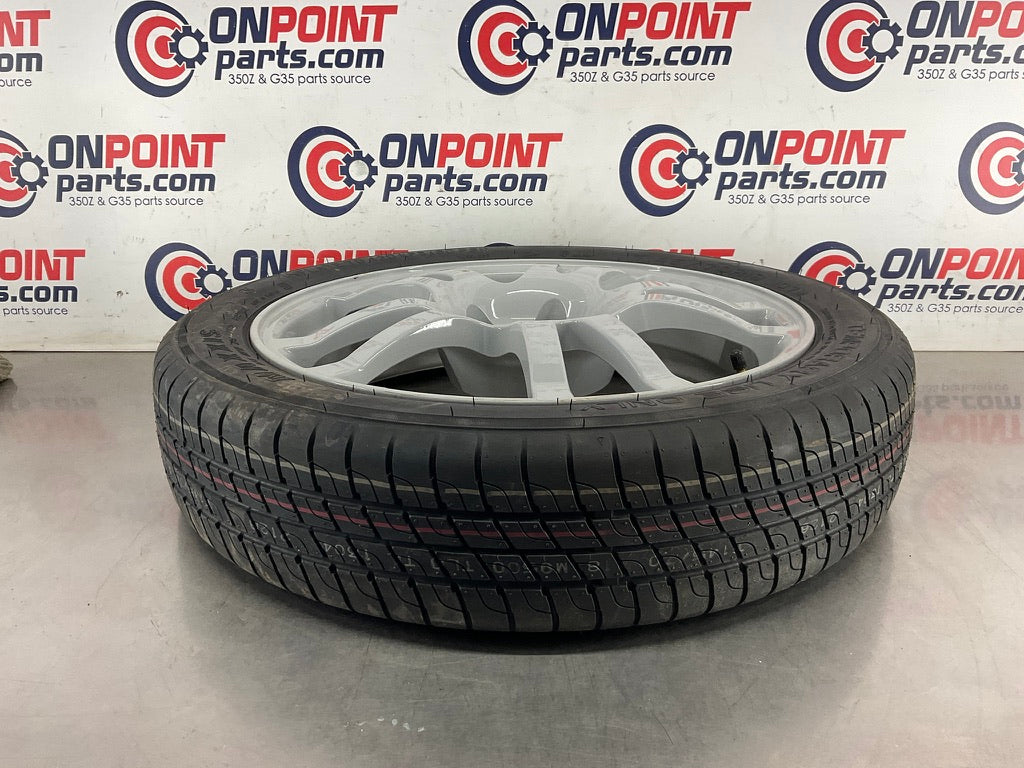 2016 Nissan 370Z NISMO Rays Spare Tire Maxxis T145/70R18 OEM