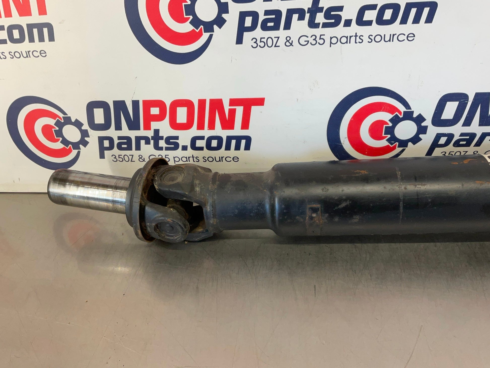 2003 Infiniti G35 Sedan 2 Piece RWD Rear Wheel Drive Shaft Manual OEM 15BDDE0 - On Point Parts Inc