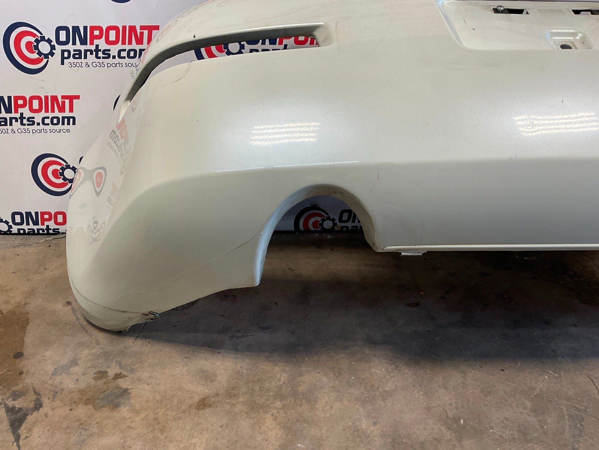 2007 Nissan 350Z Rear Bumper Cover OEM 25BCBE5 - On Point Parts Inc