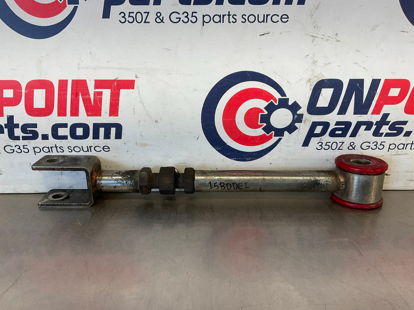 2003 Infiniti G35 Adjustable Rear Lower Control Camber Toe Arms 15BDDEI - On Point Parts Inc