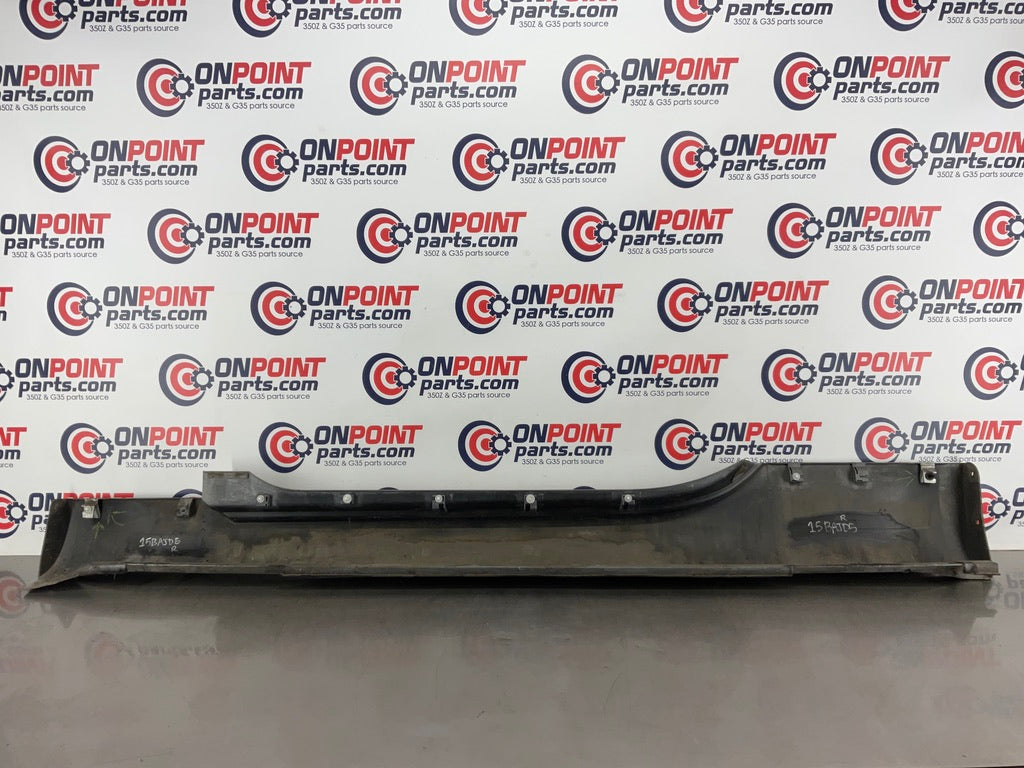 2006 Nissan 350Z Passenger Right Rocker Panel Side Skirt 76850 OEM 15BAJD5 - On Point Parts Inc