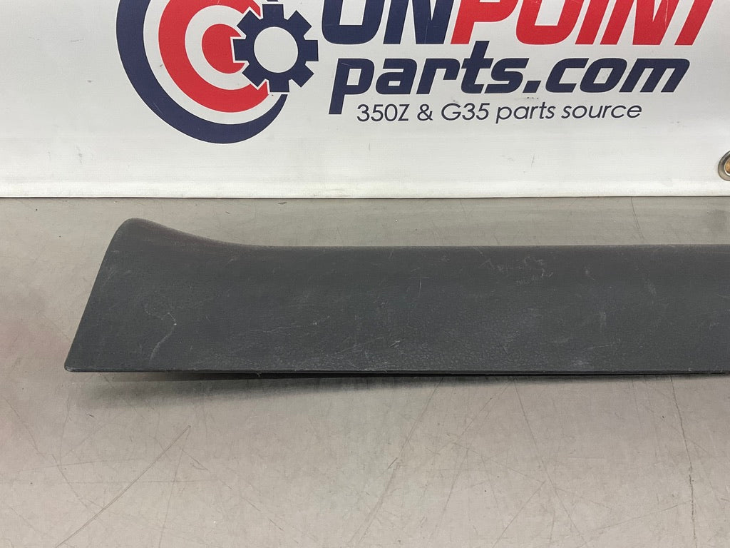 2009 Nissan 370Z Passenger Right Interior Door Threshold Sill Trim OEM 15BKJD7 - On Point Parts Inc