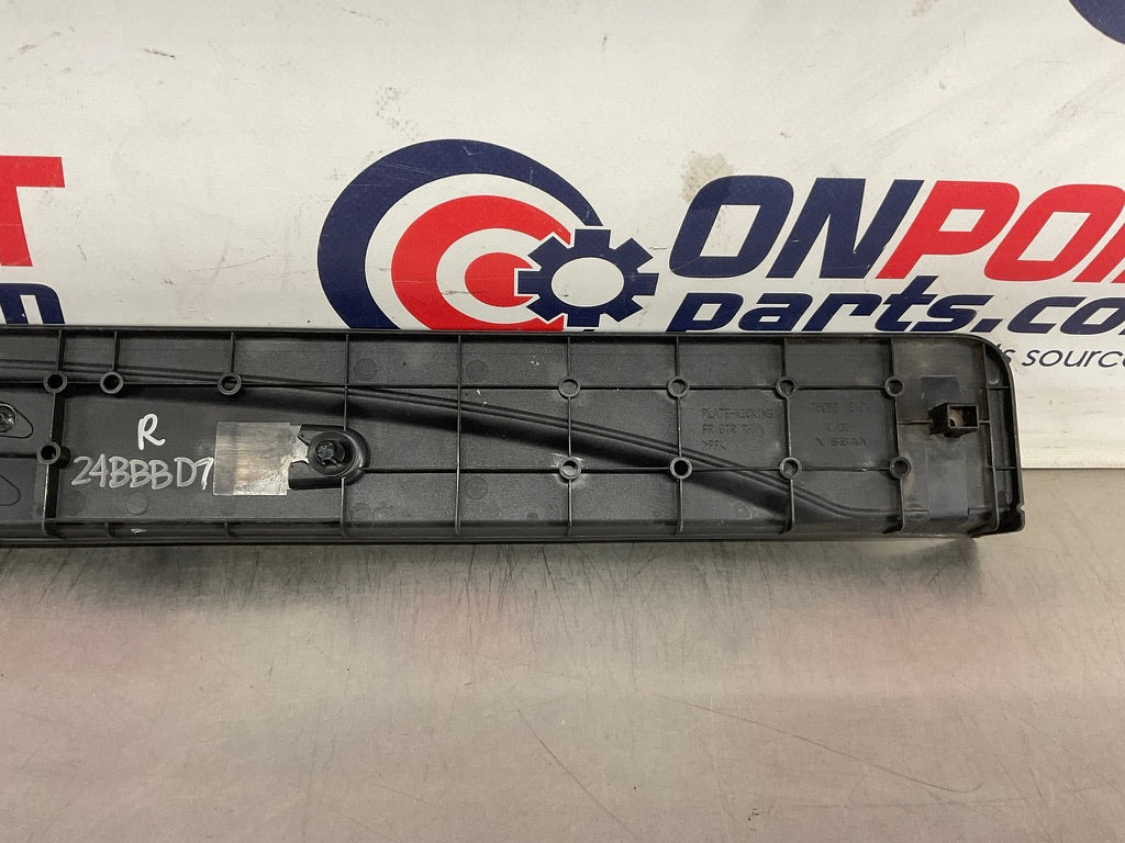 2010 Nissan 370Z Passenger Right Door Threshold Kick Plate 769B0 OEM 24BBBD7 - On Point Parts Inc