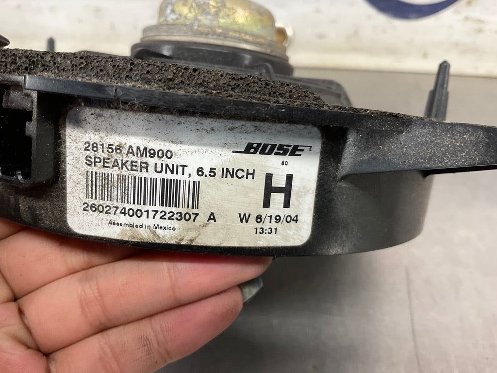 2004 Infiniti G35 Driver Left Rear Bose Door Speaker 6.5 28156 OEM 15BE4EA - On Point Parts Inc