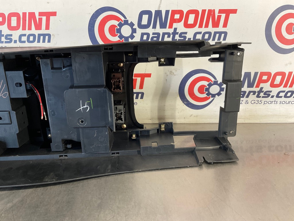 2005 Infiniti G35 Center Console with Seat Warmer Switches 96950 OEM 24BFFE8 - On Point Parts Inc
