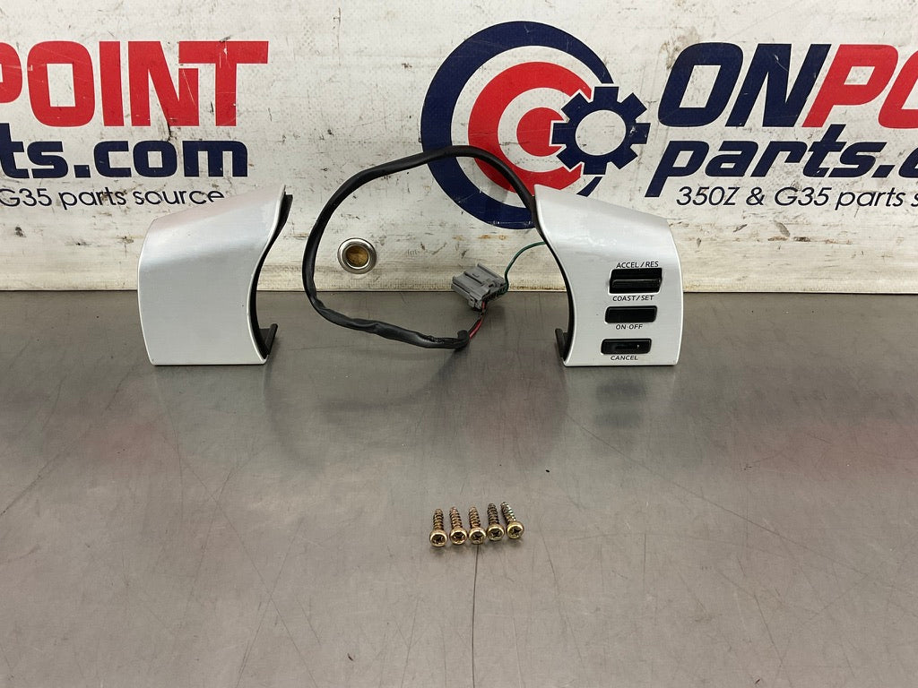 2003 Nissan 350Z Steering Wheel Cruise Control Switch with Hardware OEM 23BCPEA - On Point Parts Inc