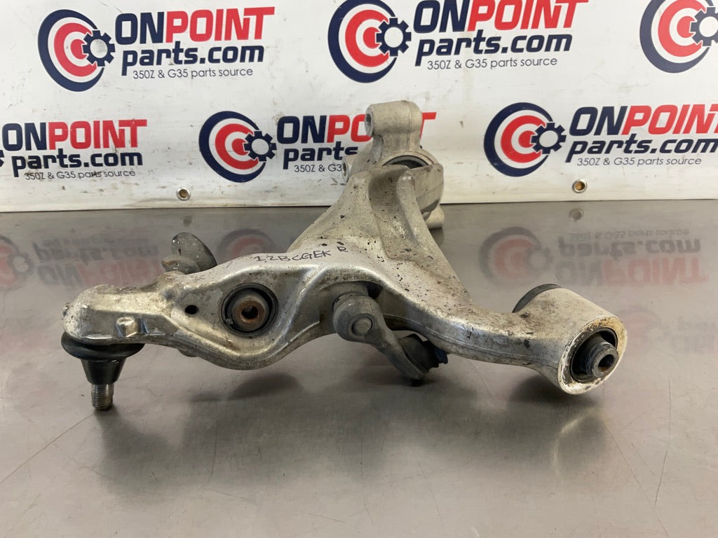 2013 Infiniti G37 Sedan Passenger Right Front Lower Control Arm OEM 12BCGEK - On Point Parts Inc