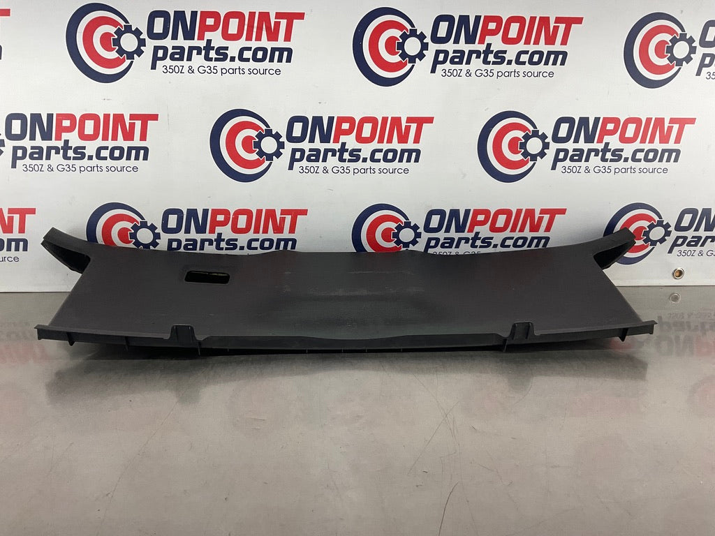 2008 Nissan 350Z Rear Trunk Latch Cover Trim 84992 OEM 13BASD8 - On Point Parts Inc