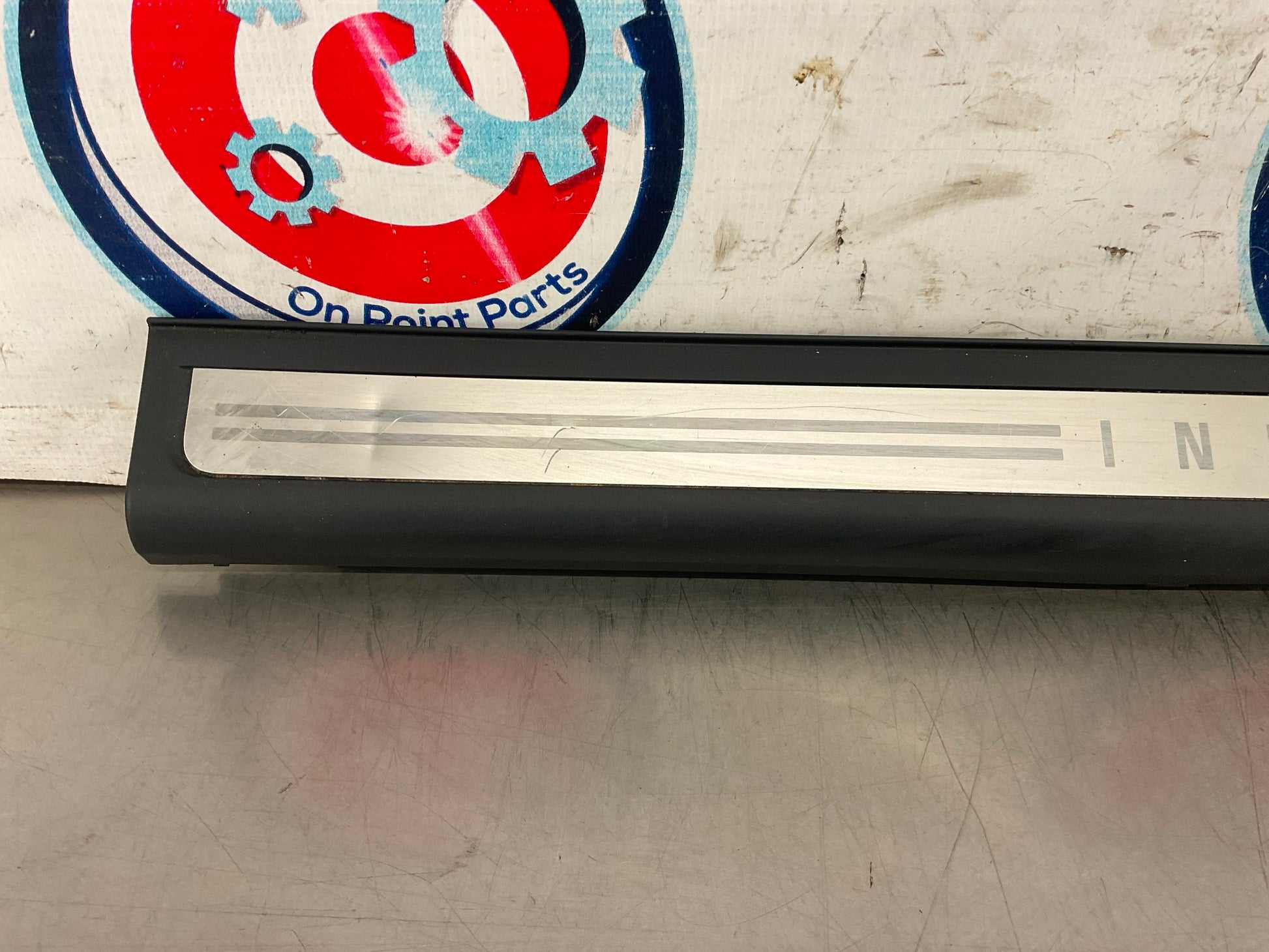 2006 Infiniti G35 Passenger Right Door Threshold Kick Plate Trim OEM 11BGND7 - On Point Parts Inc