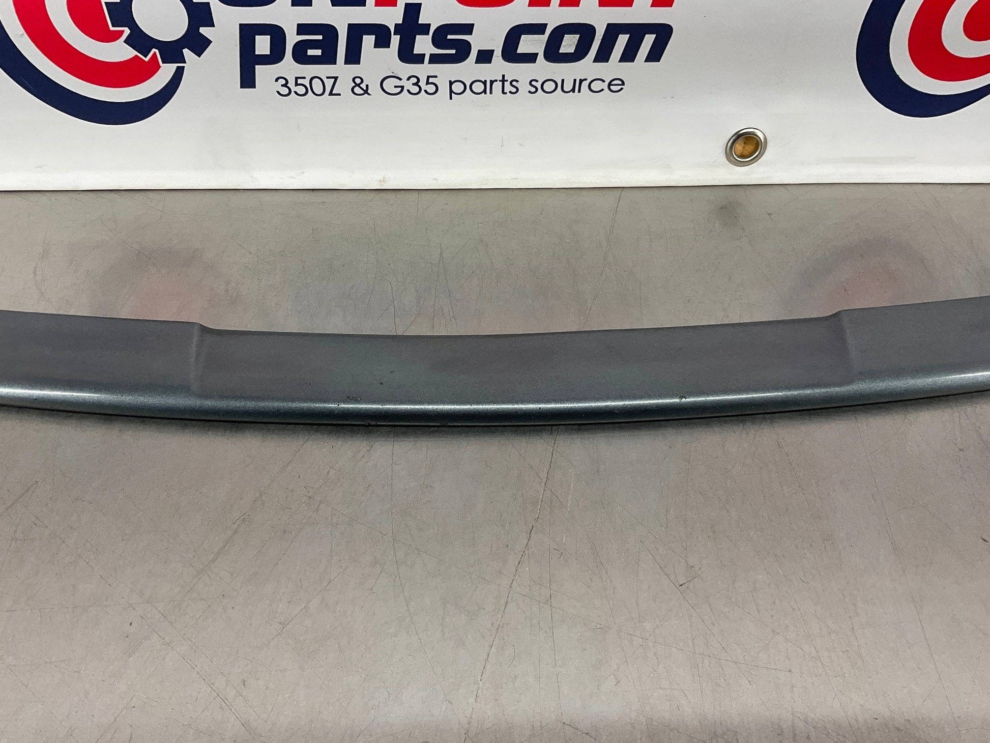 2008 Nissan 350Z Front Bumper Grille Moulding Fins OEM 23BJMD7 - On Point Parts Inc