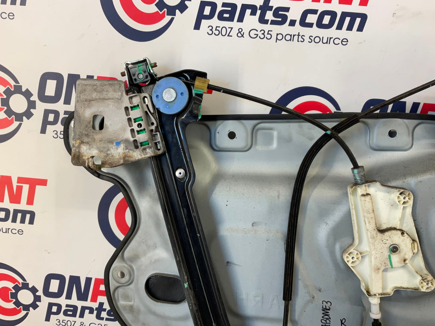 2012 Nissan 370Z Passenger Right Window Regulator Motor Assembly OEM 24BDME3 - On Point Parts Inc