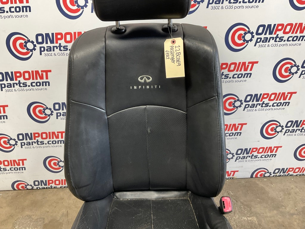 2013 Infiniti G37 Sedan Passenger Right Front Power Leather Seat OEM 12BCGE9 - On Point Parts Inc