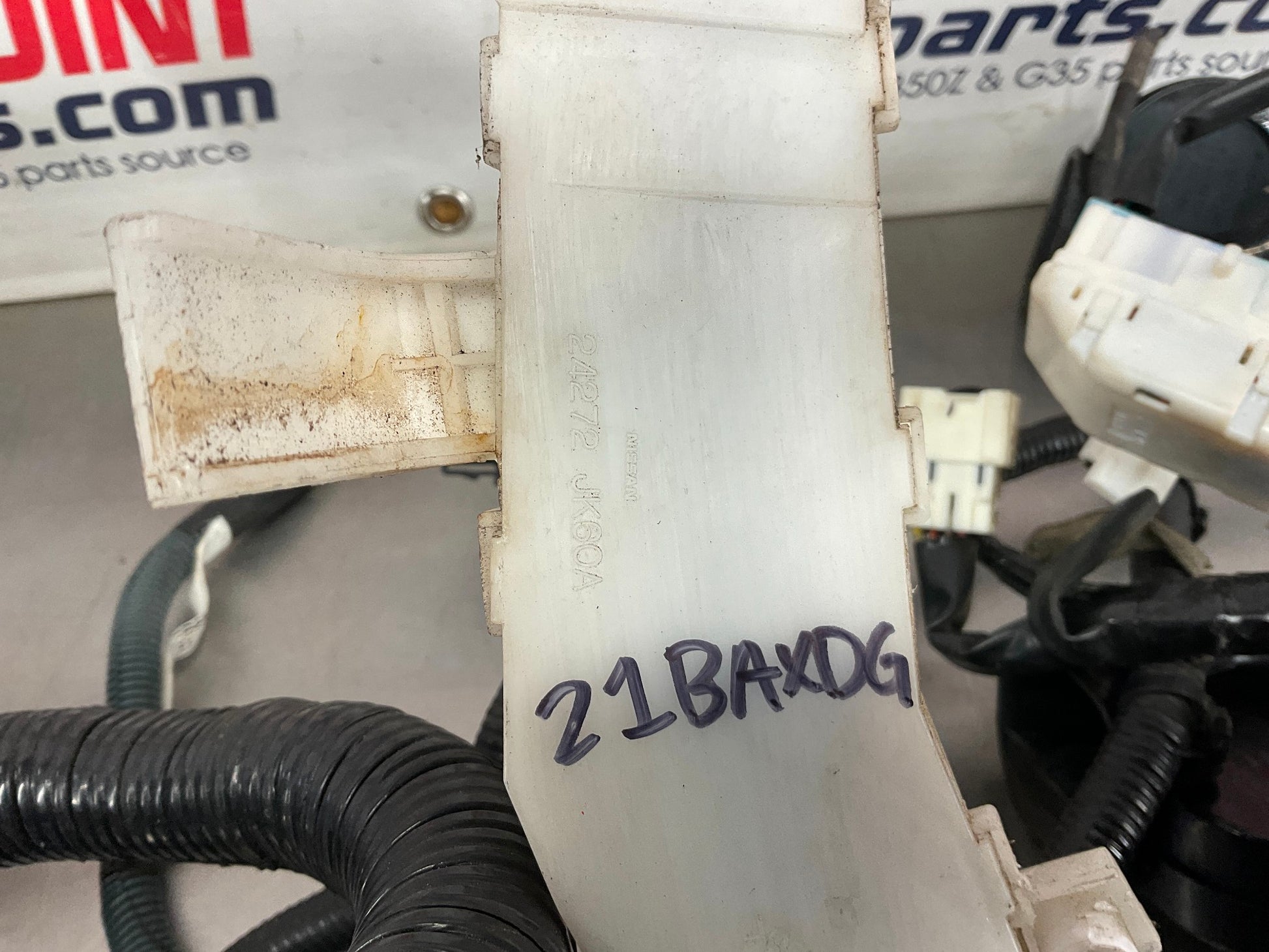 2008 Infiniti G37 VQ37VHR Engine Room Bay Wiring Harness Manual OEM 21BAXDG - On Point Parts Inc