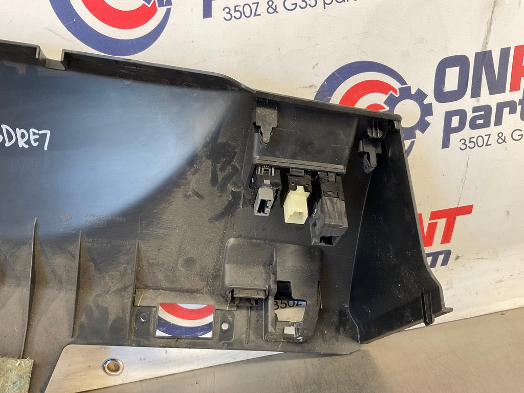 2003 Infiniti G35 Driver Left Lower Dash Panel with Switches OEM 22BDRE7 - On Point Parts Inc