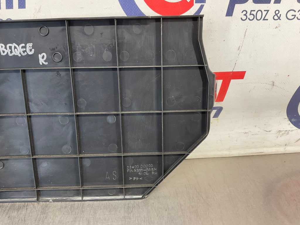 2004 Nissan 350Z Passenger Right Kick Panel Trim 66900 OEM 14BEQEE - On Point Parts Inc