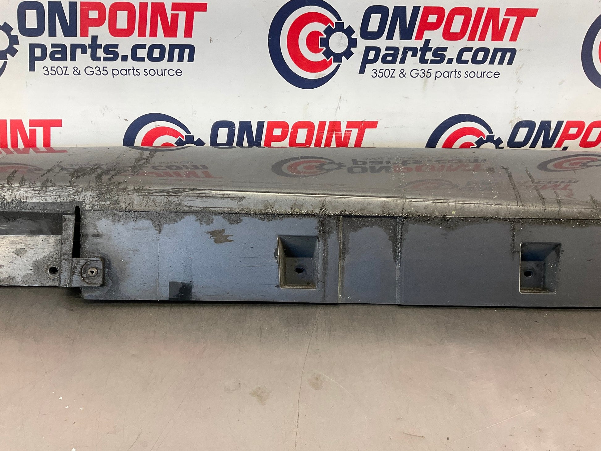 2012 Nissan 370Z Driver Left Rocker Panel Side Skirt 76851 OEM 24BDME5 - On Point Parts Inc