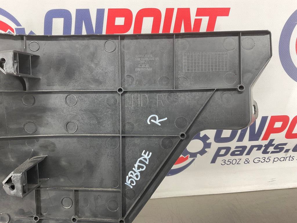 2009 Nissan 370Z Passenger Right Interior Kick Plate 66900 OEM 15BKJDE - On Point Parts Inc