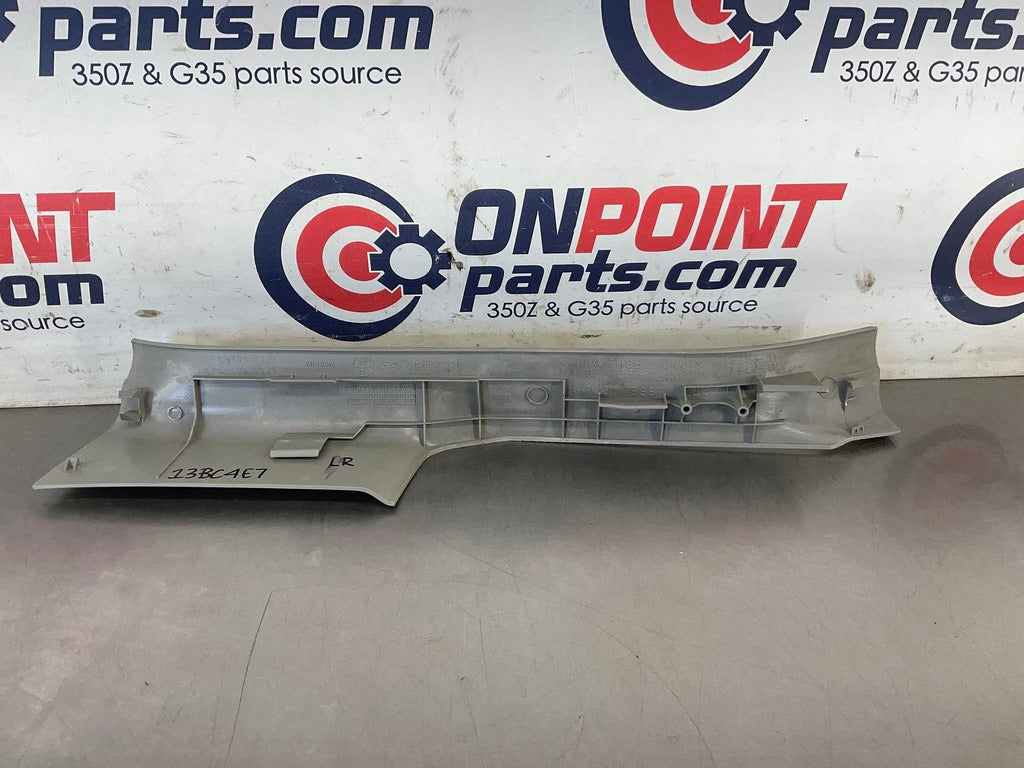 2008 Infiniti G35 Driver Left Rear Door Threshold Sill Trim 769B7 OEM 13BC4E7 - On Point Parts Inc