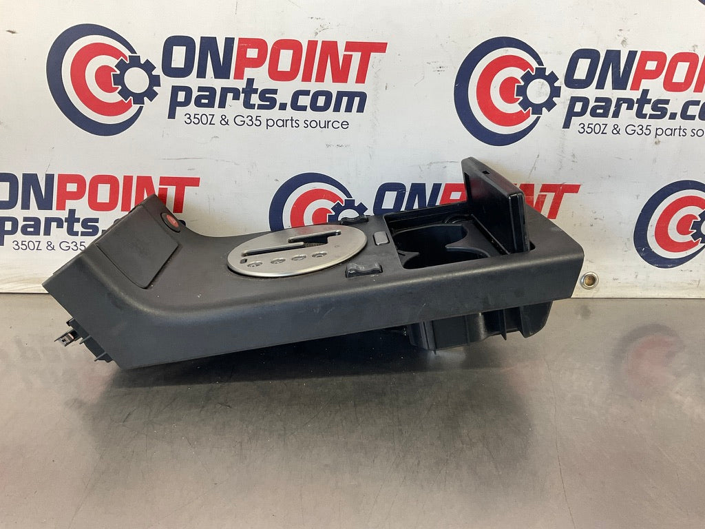 2003 Infiniti G35 Automatic Gear Shifter Bezel Trim Cup Holders OEM 22BDRDE7 - On Point Parts Inc