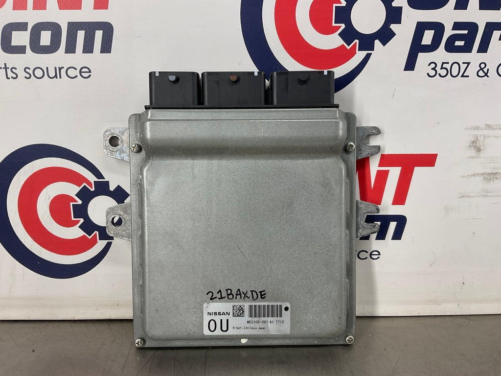 2008 Infiniti G37 ECU ECM Engine Control Module Manual VQ37VHR OEM 21BAXDE - On Point Parts Inc