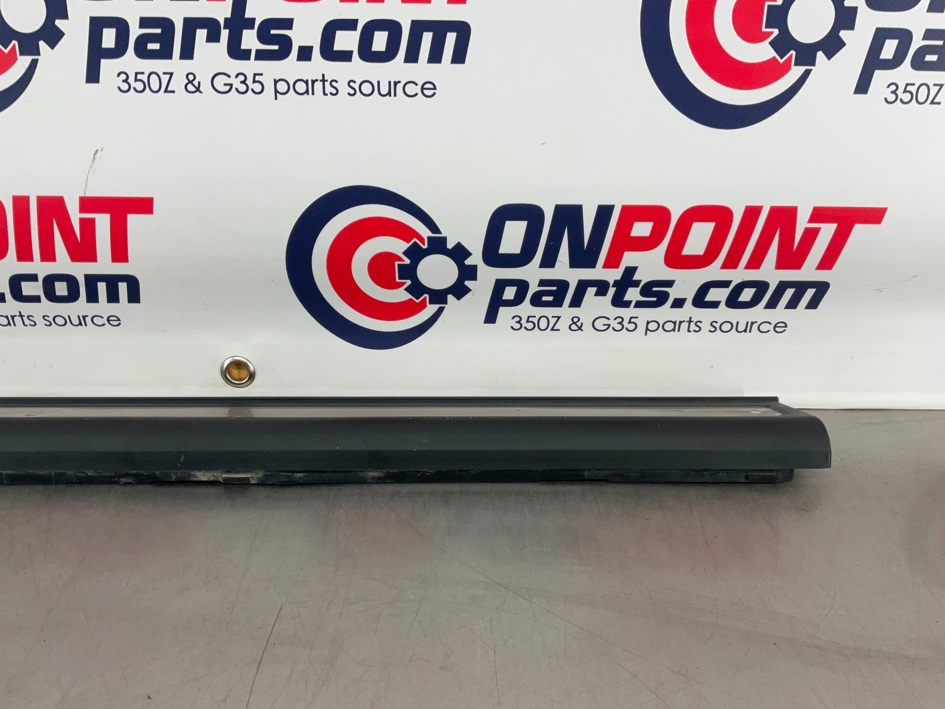 2003 Infiniti G35 Passenger Right Door Threshold Kick Plate Trim OEM 11BJRD7 - On Point Parts Inc