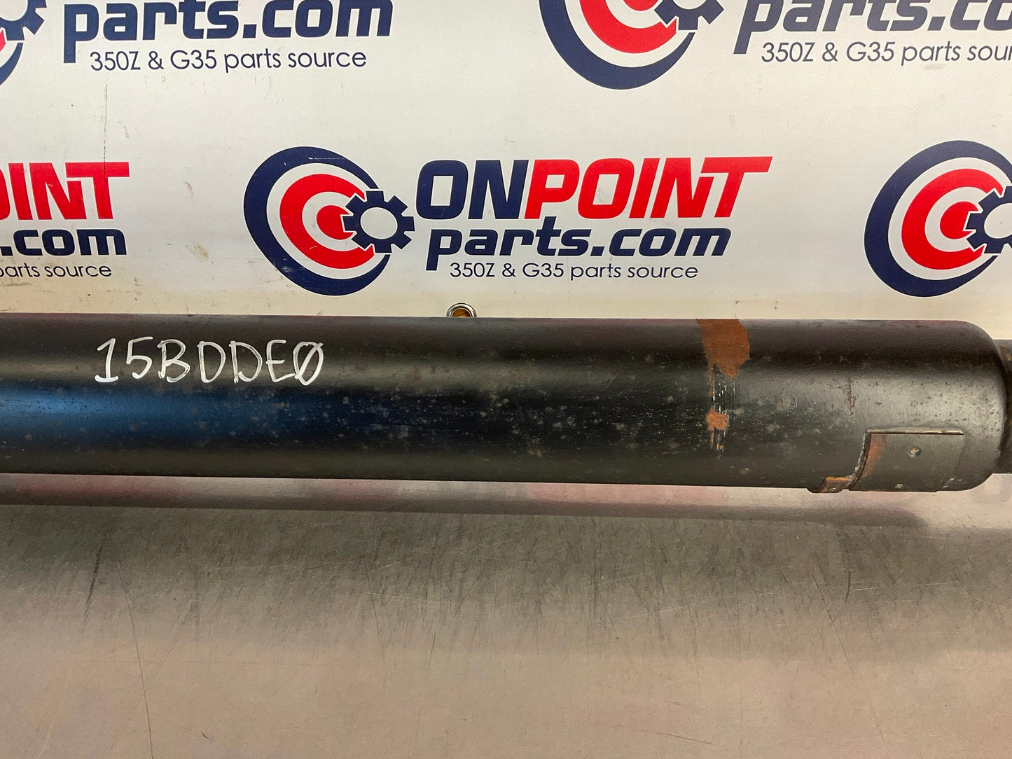 2003 Infiniti G35 Sedan 2 Piece RWD Rear Wheel Drive Shaft Manual OEM 15BDDE0 - On Point Parts Inc