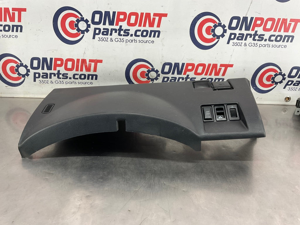 2003 Infiniti G35 Driver Left Lower Dash Panel with Hood Release OEM 13BEWE7 - On Point Parts Inc