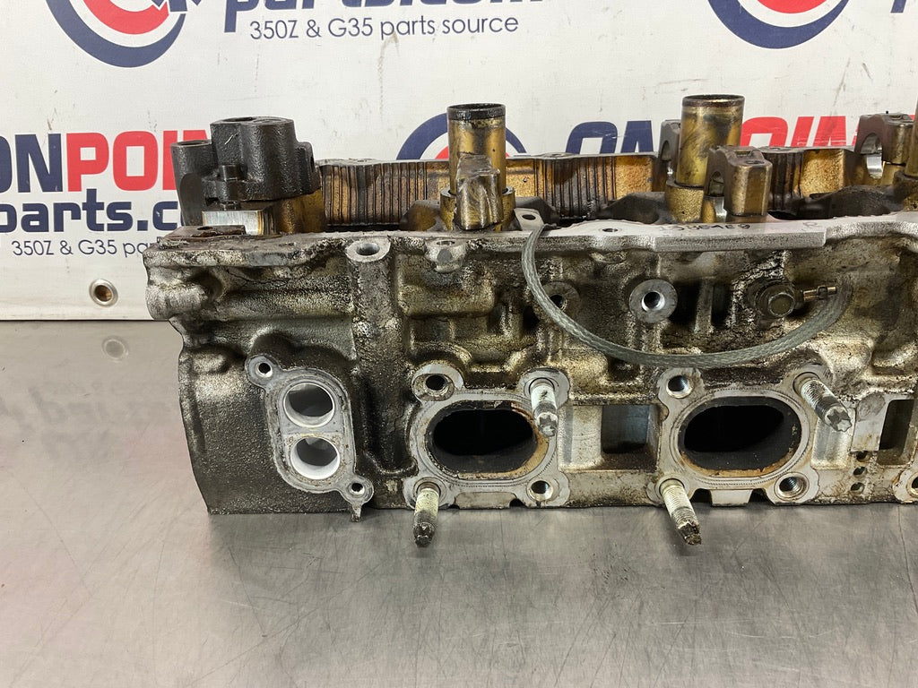 2004 Infiniti G35 VQ35DE Driver Left Cylinder Head with Crank Caps OEM 15BE4E0 - On Point Parts Inc