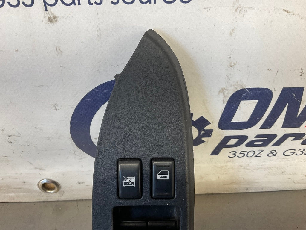 2003 Infiniti G35 Driver Left Master Door Lock Window Switches 80961 OEM 22BDREA - On Point Parts Inc