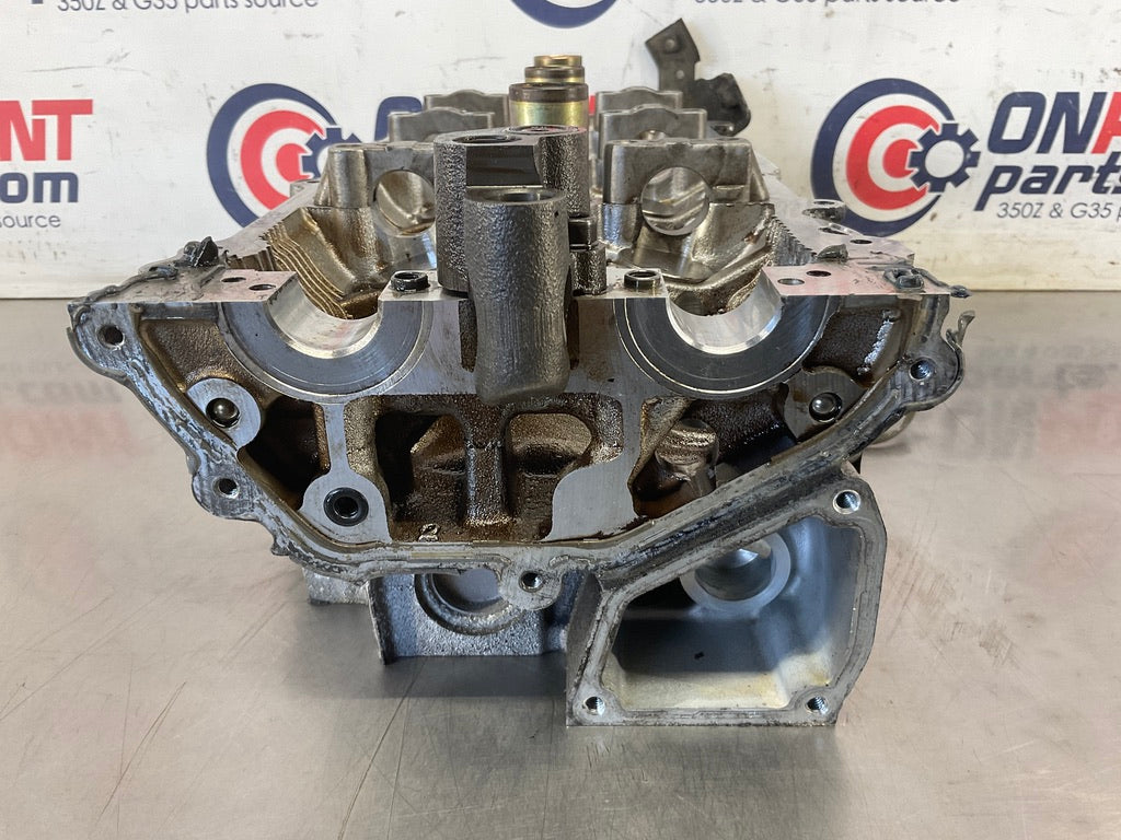 2003 Infiniti G35 Driver Left VQ35DE Cylinder Head with Bearing Caps OEM 15BDDE0 - On Point Parts Inc