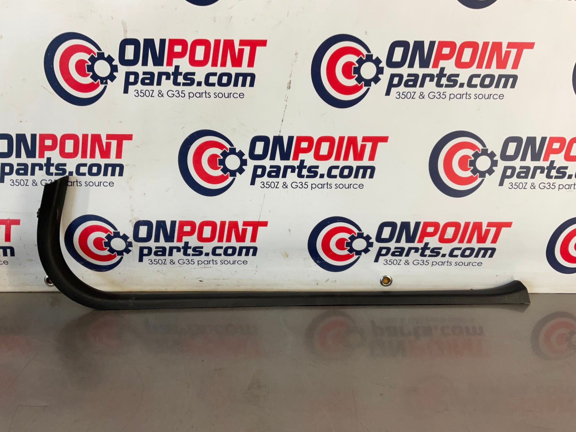 2003 Infiniti G35 Passenger Right Front Door Threshold Sill Trim OEM 15BDDE7 - On Point Parts Inc