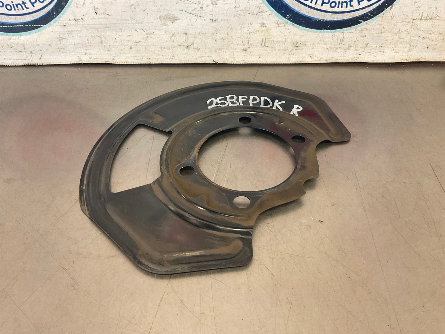 2006 Nissan 350Z Passenger Right Front Brake Dust Cover Shield OEM 25BFPDK - On Point Parts Inc