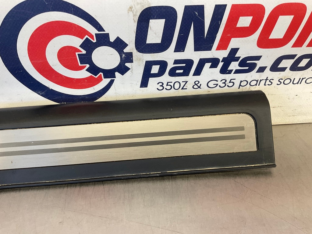 2003 Infiniti G35 Driver Left Rear Door Threshold Kick Plate Trim OEM 15BDDE7 - On Point Parts Inc