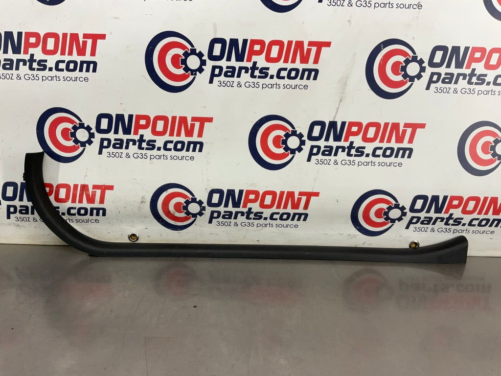 2004 Nissan 350Z Passenger Right Door Threshold Sill Trim 769B4 OEM 14BEQE7 - On Point Parts Inc
