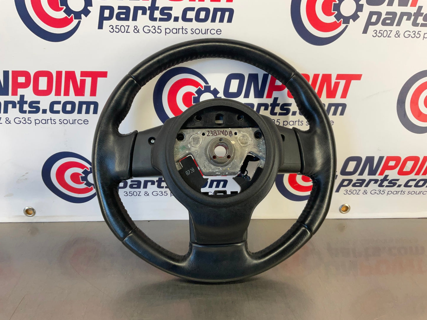 2008 Nissan 350Z Steering Wheel with Stereo Cruise Controls OEM 23BJMDA - On Point Parts Inc