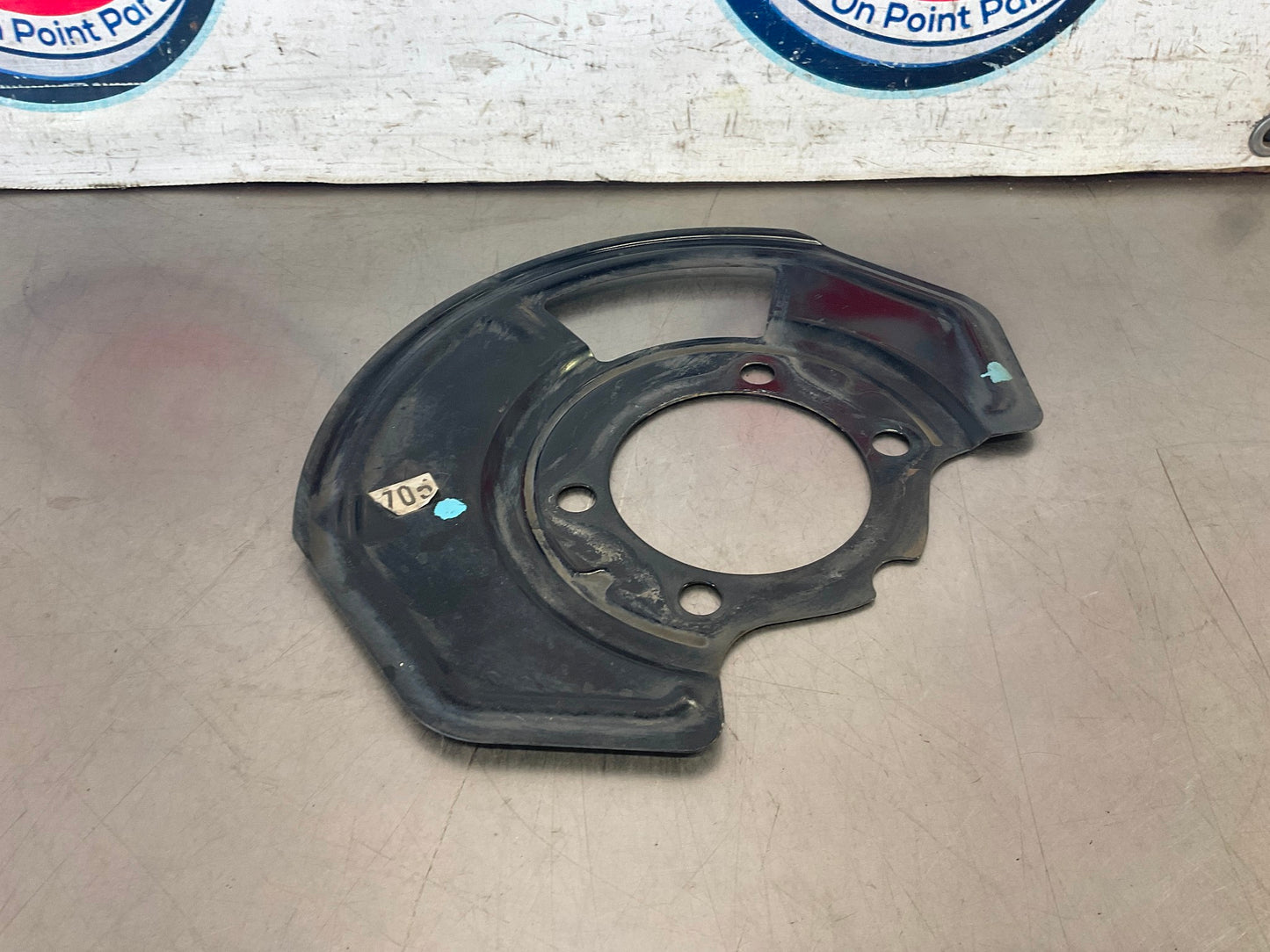 2006 Nissan 350Z Passenger Right Front Brake Dust Cover Shield OEM 25BFPDK - On Point Parts Inc