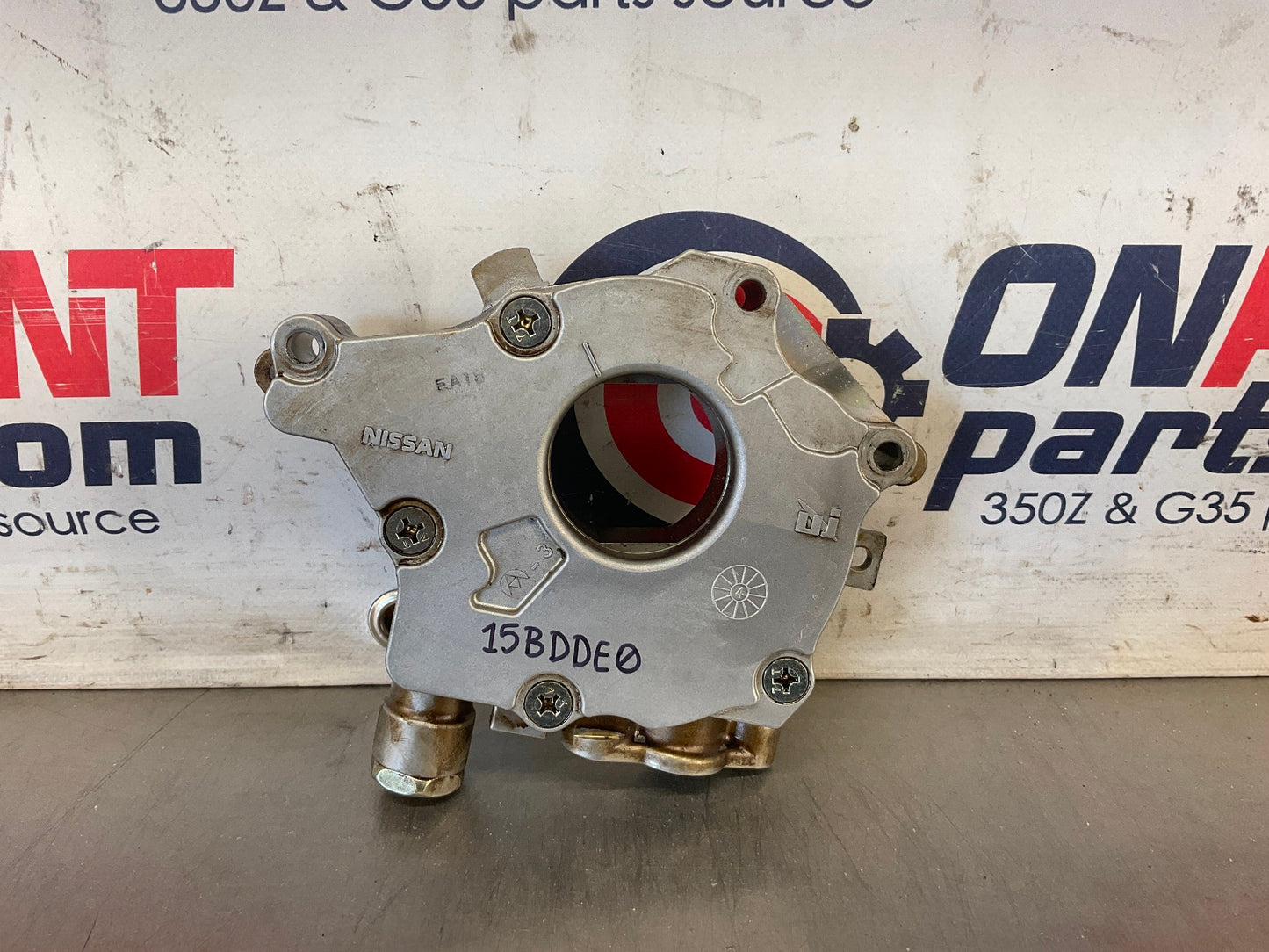 2003 Infiniti G35 VQ35DE Oil Pump Cooler Assembly OEM 15BDDE0 - On Point Parts Inc