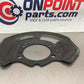 2005 Nissan 350Z Passenger Right Front Brake Dust Cover Baffle Plate OEM 25BAEDK - On Point Parts Inc