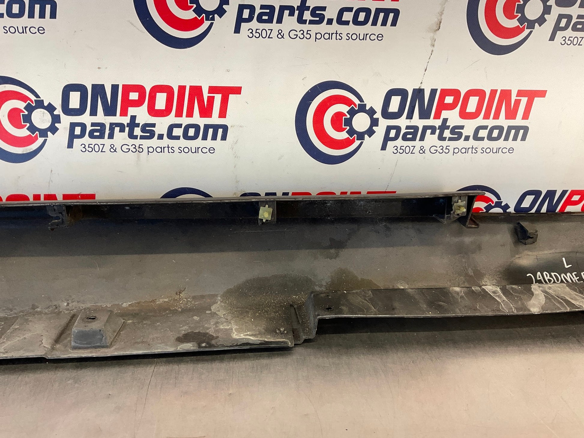 2012 Nissan 370Z Driver Left Rocker Panel Side Skirt 76851 OEM 24BDME5 - On Point Parts Inc