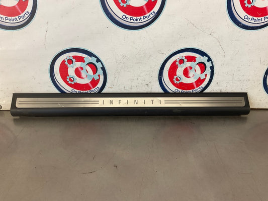 2005 Infiniti G35 Passenger Right Door Threshold Kick Plate OEM 14BI7D7 - On Point Parts Inc