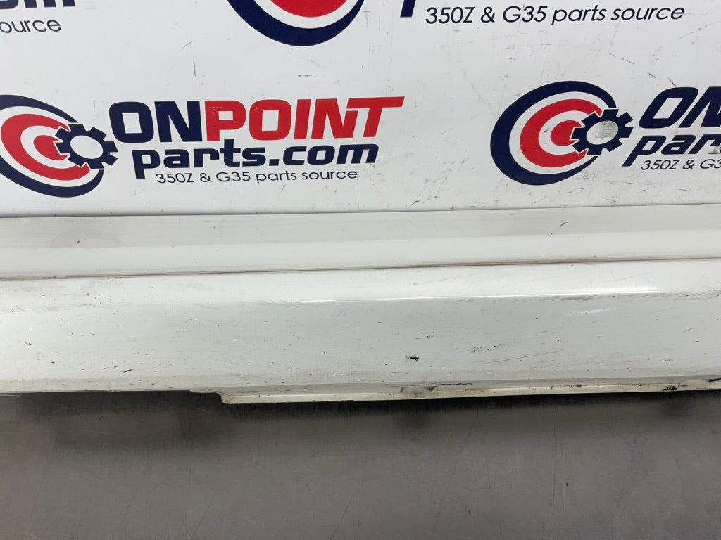 2013 Infiniti G37 Sedan Driver Left Rocker Panel Side Skirt OEM 12BCGE5 - On Point Parts Inc