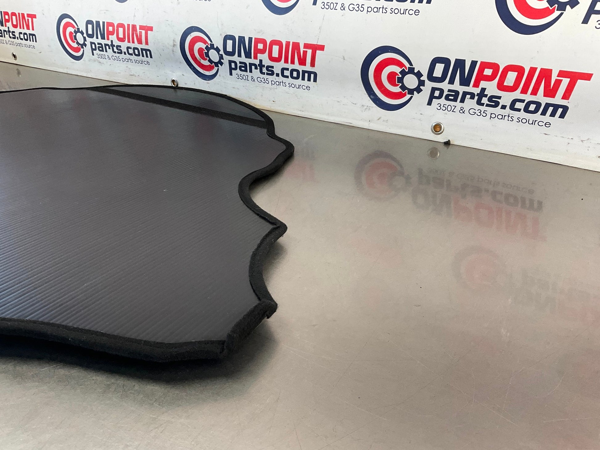 2004 Nissan 350Z Convertible Rear Trunk Spare Tire Cover Subfloor OEM 14BEQE9 - On Point Parts Inc
